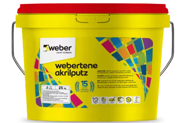 webertene akrilputz