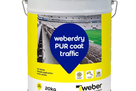 weberdry PUR coat traffic