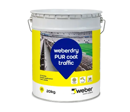 weberdry PUR coat traffic