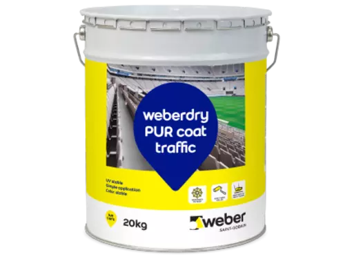 weberdry PUR coat traffic